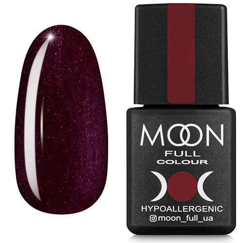 Moon Full Kalıcı Oje Classic Simli Mor Kırmızı No:145 ürün görseli 1