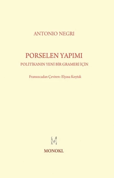 Porselen Yapımı  Politikanın Yeni Bir Grameri İçin ürün görseli 1