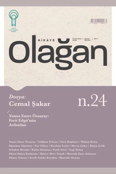 Olağan Hikaye (24. Sayı) ürün görseli 1
