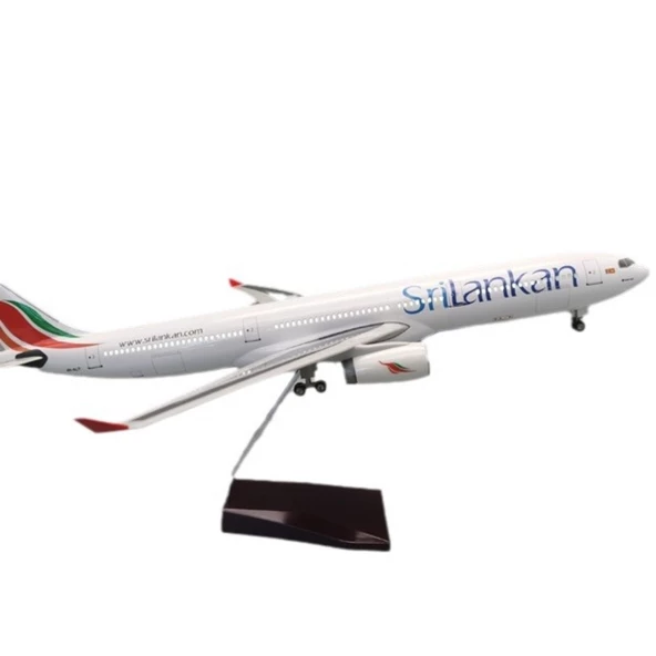 HEDİYELİK-MAKET UÇAKLAR-SRILANKAN-ÖLÇEK : 1:135 47 CM-JA330SRILANKAN ürün görseli 1