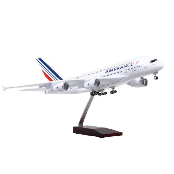 HEDİYELİK-MAKET UÇAKLAR-FRANCE-ÖLÇEK : 1:160 45,5 CM-JA380FRANCE ürün görseli 1