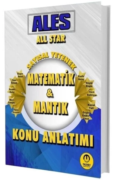 Tasarı Yayınları 2025 ALES All Star Sayısal Yetenek Matematik Mantık Konu Anlatımı ürün görseli 1