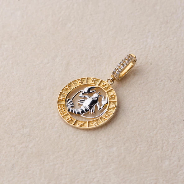 Yengeç Burç Altın Charm 2,57 gr - Resim 5