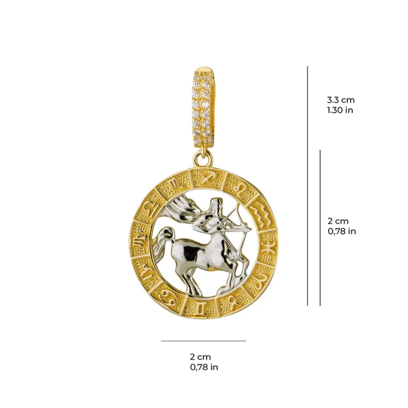 Yay Burç Altın Charm 2,82 gr - Resim 3