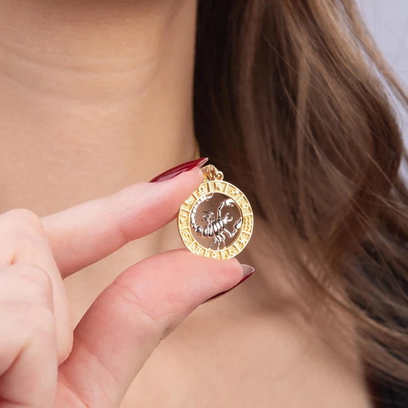 Akrep Burç Altın Charm 2,71 gr - Resim 2