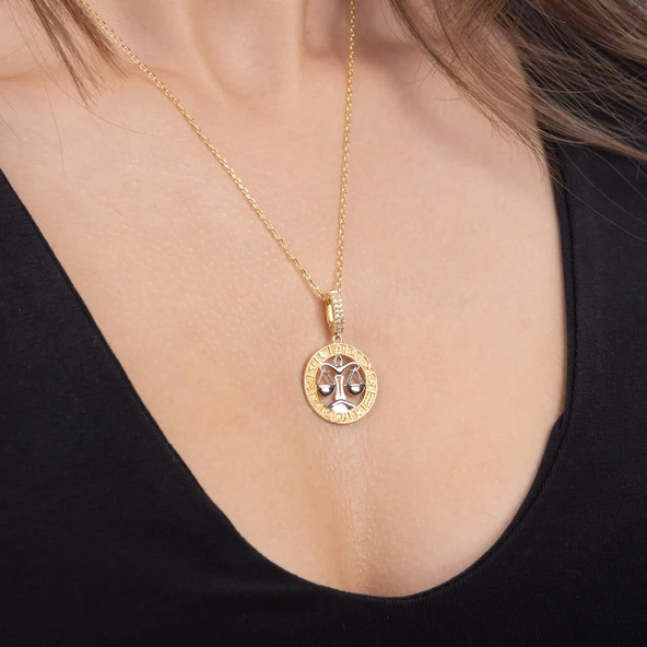 Terazi Burç Altın Charm 2,83 gr - Resim 6