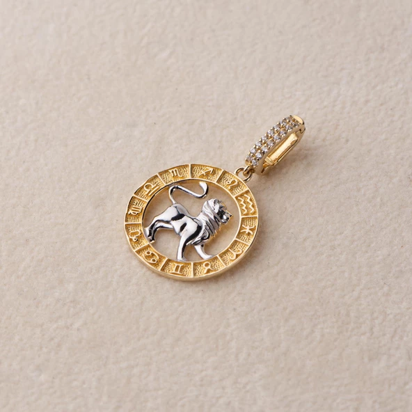 Aslan Burç Altın Charm 2,71 gr - Resim 5