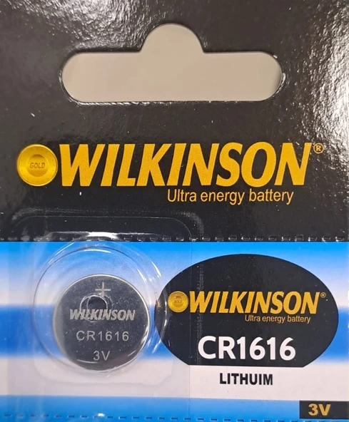 WILKINSON CR1616 3 V PİL LITHUIM ( 1 ADET FİYATIDIR ) ürün görseli 1