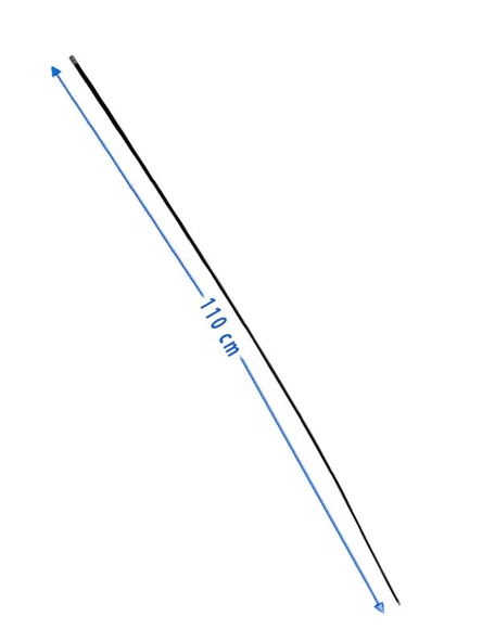 DIŞ KABLO 110 cm 5 mm - Bisklet İçin - Resim 2