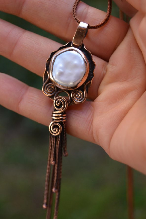STONEAGE JEWELLERY Bayan Kolye Sakız İncisi ürün görseli 1