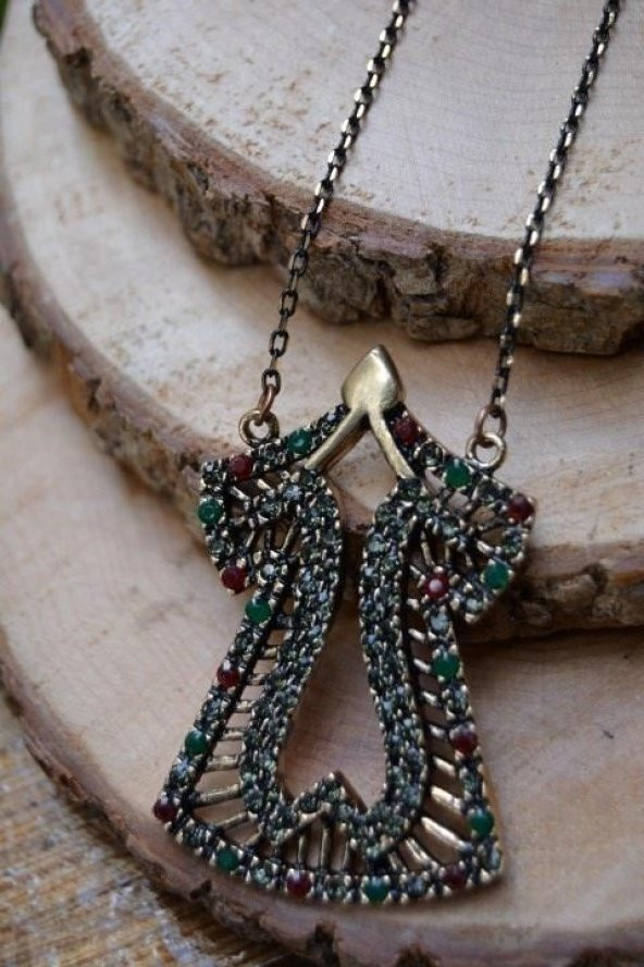 STONEAGE JEWELLERY Kaftan Bayan Kolye - Resim 2