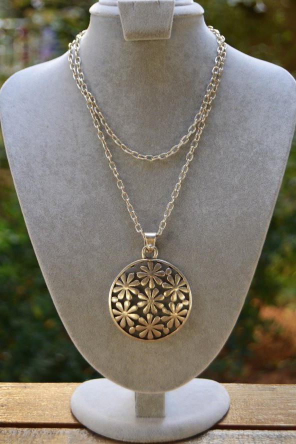 STONEAGE JEWELLERY Papatya Uzun Bayan Bohem Kolye ürün görseli 1