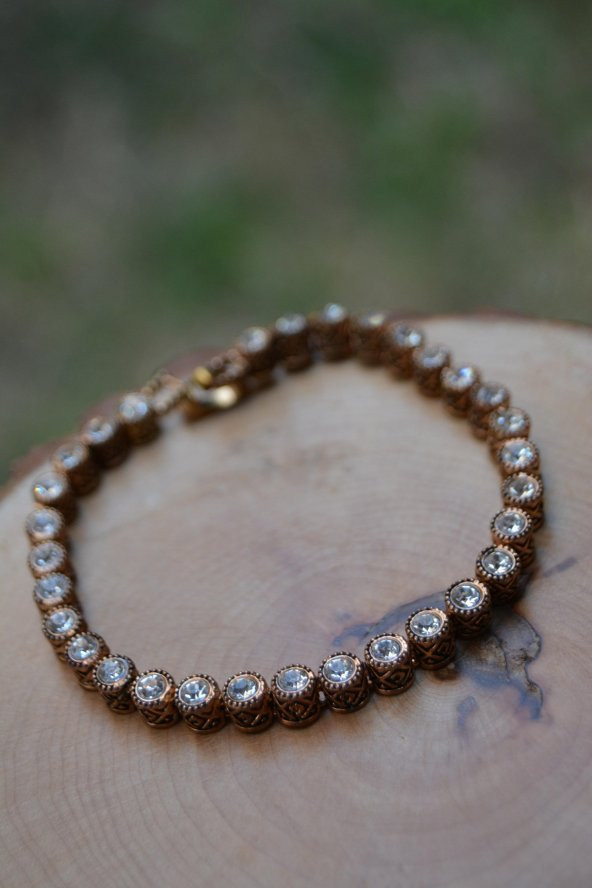 STONEAGE JEWELLERY Zirkon Taşlı Suyolu Bileklik ürün görseli 1