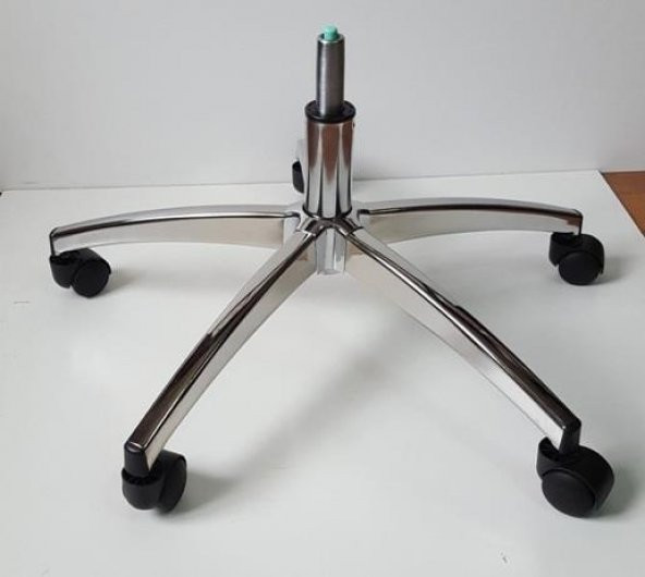 Oyuncu Koltuğu Krom Yıldız Ayağı Krom Pistonlu Çap 70 cm ürün görseli 1