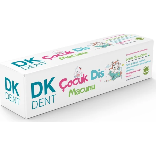 Dermokil DK Dent Çocuk Diş Macunu 50 ml ürün görseli 1