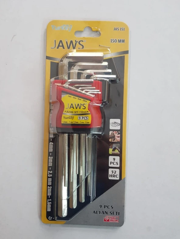 ELTOS JAWS 9 PARÇA UZUN ALYAN SETİ 150 MM ürün görseli 1
