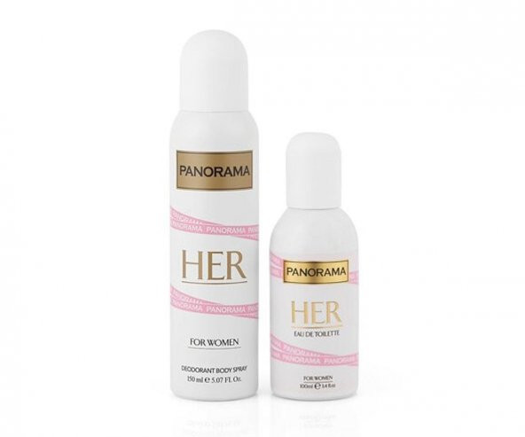 Panorama Her Kadın Edt 100 Ml + 150 Ml Deodrant Parfüm Set ürün görseli 1