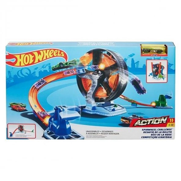 Hot Wheels Dönen Tekerlek Macerası Yarış Seti ürün görseli 1