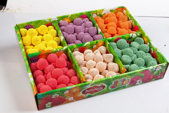Balşeker Jöle Şeker Kaskaslı jöle 1 kg - Resim 3