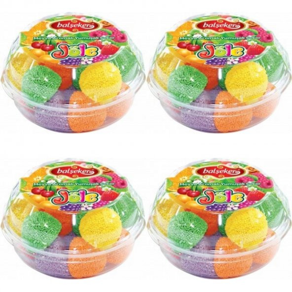 Balşeker Jöle Meyve Aromalı Yumuşak Şeker 4 x 200 G ürün görseli 1