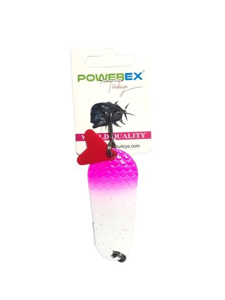 Turna Kaşığı 23 gram Powerex Fighter 23 gr. 6,5 cm. Metal Kaşık Sahte Yem Model:45 ürün görseli 1