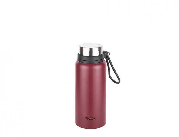 TANTİTONİ VİŞNE RENKLİ PASLANMAZ ÇELİK TERMOS 950ML ürün görseli 1