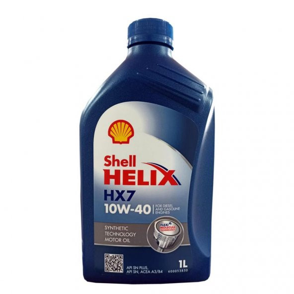 Shell Helix HX7 10W-40 1 Lt Dizel ve Benzinli Motor Yağı ürün görseli 1