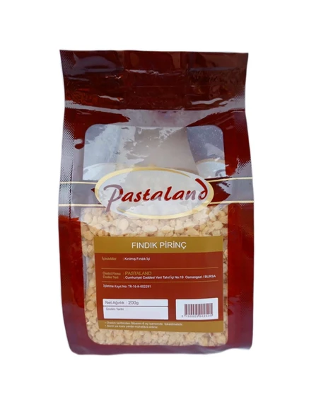 PASTALAND PİRİNÇ FINDIK 200 GR - Resim 2