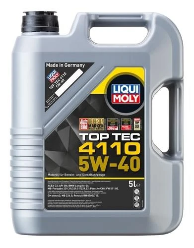 Liqui Moly Top Tec 4110 5W-40 Motor Yağı 5 Litre 21479 ürün görseli 1