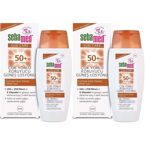 Sebamed Sun Care Çok Yönlü Koruyucu Güneş Losyonu 50+ Faktör 150ML (2 Li Set) ürün görseli 1
