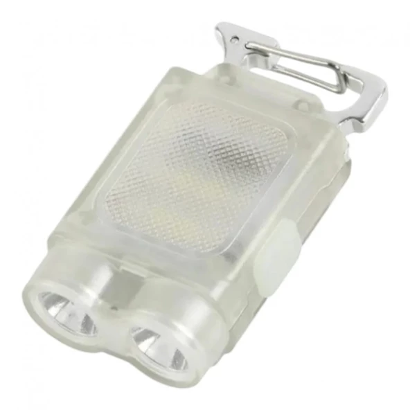V15 EDC El Feneri 1200LM Anahtarlık Işık Tip-C Şarj Edilebilir Taşınabilir Mini Torch Mıknatıs Klips Ile Kamp Cep Fener ürün görseli 1
