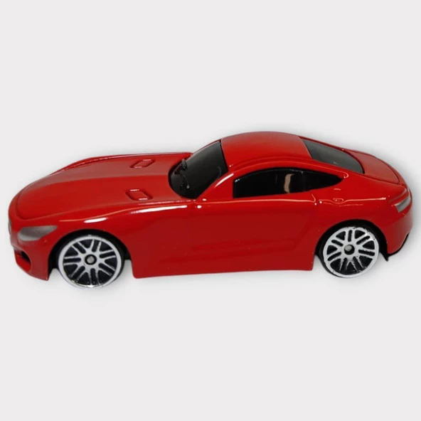 Metal Mini Arabalar  8 cm - Kırmızı - 1 - Resim 2