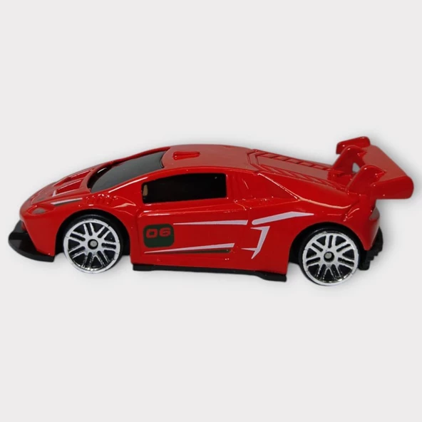 Metal Mini Arabalar  8 cm - Kırmızı - 3 - Resim 2