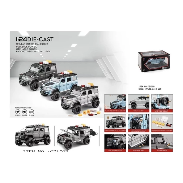 PRESTİJ METAL 1:24 ARABA ROLLS ROYCE CZ113B ürün görseli 1