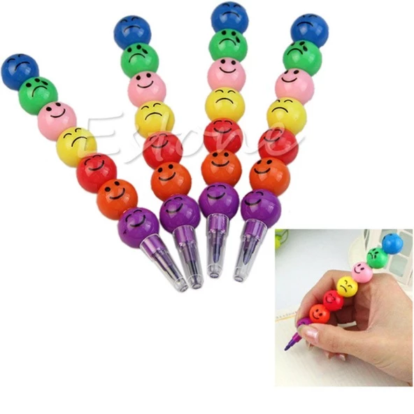 Emoji Yumurtlayan Kurşun Kalem 4'lü Paket ürün görseli 1