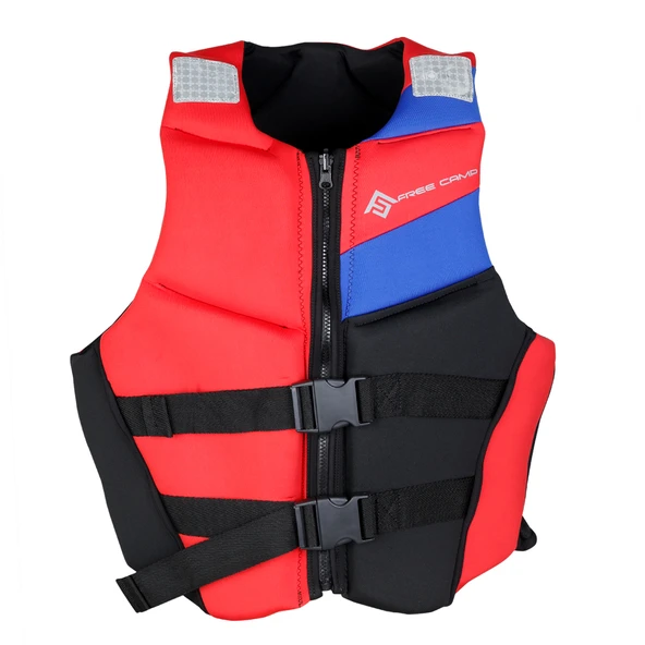 FreeCamp Seashell Vest Can Yeleği-KIRMIZI-SİYAH ürün görseli 1
