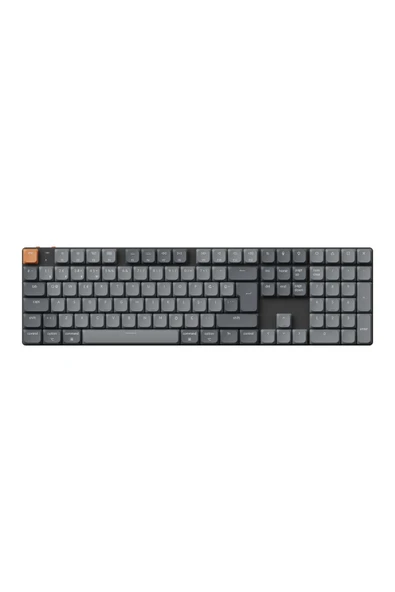 Keychron K5 Max %100 RGB Türkçe Red Switch Kablosuz Karbon Siyah Mekanik Klavye ürün görseli 1