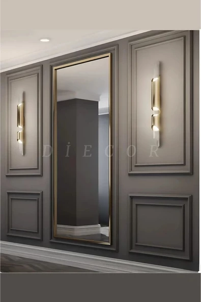 Boyanabilir Dekoratif Özel Hazır Kesim 2.5 cm Duvar Çıtası ürün görseli 1