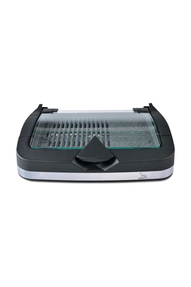 Gazzella Brb 3000 Elektrikli Kapaklı 52x42x12cm Dumansız Barbekü Izgara ürün görseli 1