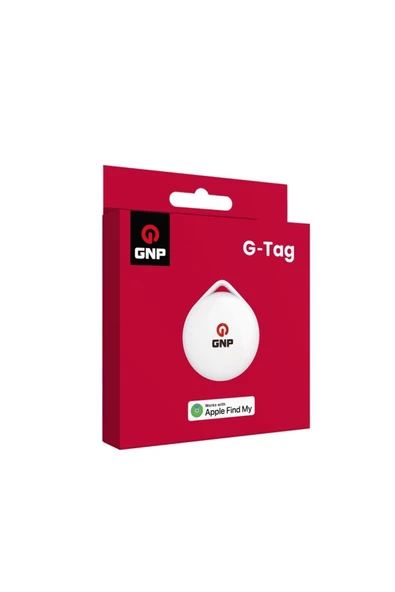 GNP Genpa G-tag Beyaz Akıllı Takip Cihazı Apple Lisanslı ürün görseli 1