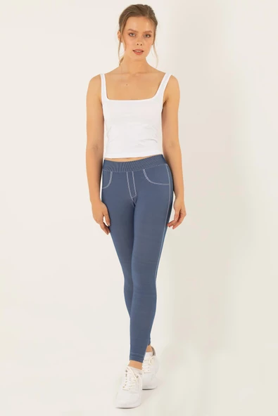 Miorre Seamless Dikişsiz Crop Tişört - Resim 9