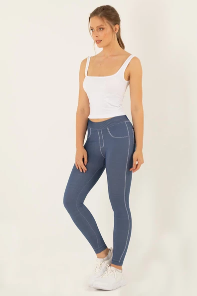 Miorre Seamless Dikişsiz Crop Tişört - Resim 8