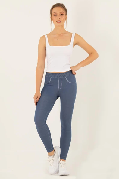 Miorre Seamless Dikişsiz Crop Tişört - Resim 3