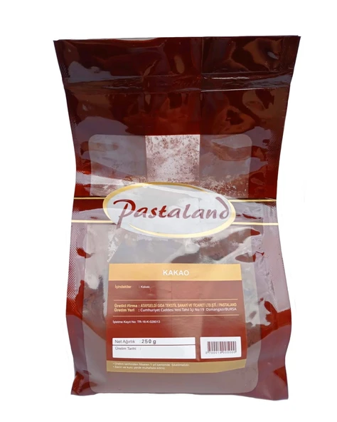 Pastaland Kakao 250 gr - Resim 2