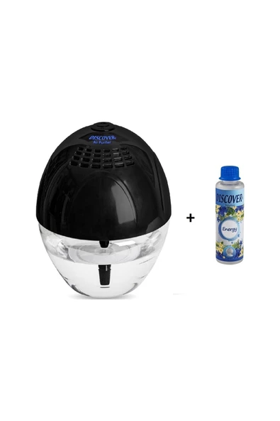 Discover Sihirli Küre Hava Temizleme Makinesi Işıksız Siyah + 1 Adet Energy Solüsyonu ürün görseli 1