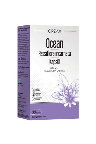 Ocean Passiflora 30 Kapsül ürün görseli 1