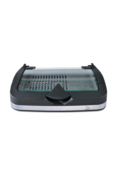 Gazzella Brb 3000 Elektrikli Kapaklı 52x42x12cm Dumansız Barbekü Izgara ürün görseli 1
