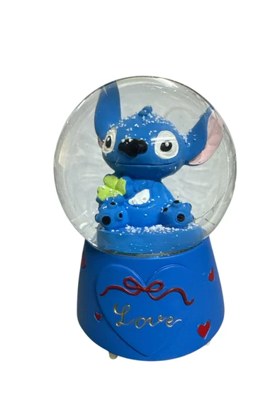 NETAVANTAJ Stitch Çiçekli Müzikli Işıklı Püskürtmeli Büyük Boy Ka ürün görseli 1