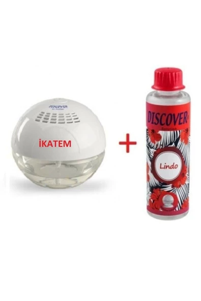 Discover Ikatem Sihirli Küre Hava Temizleme Makinesi Işıksız + 1 Adet Lindo Solüsyonu ürün görseli 1