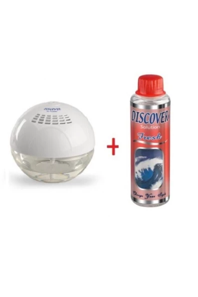 Discover Sihirli Küre Hava Temizleme Makinesi Işıksız + 1 Adet Fresh Solüsyonu ürün görseli 1